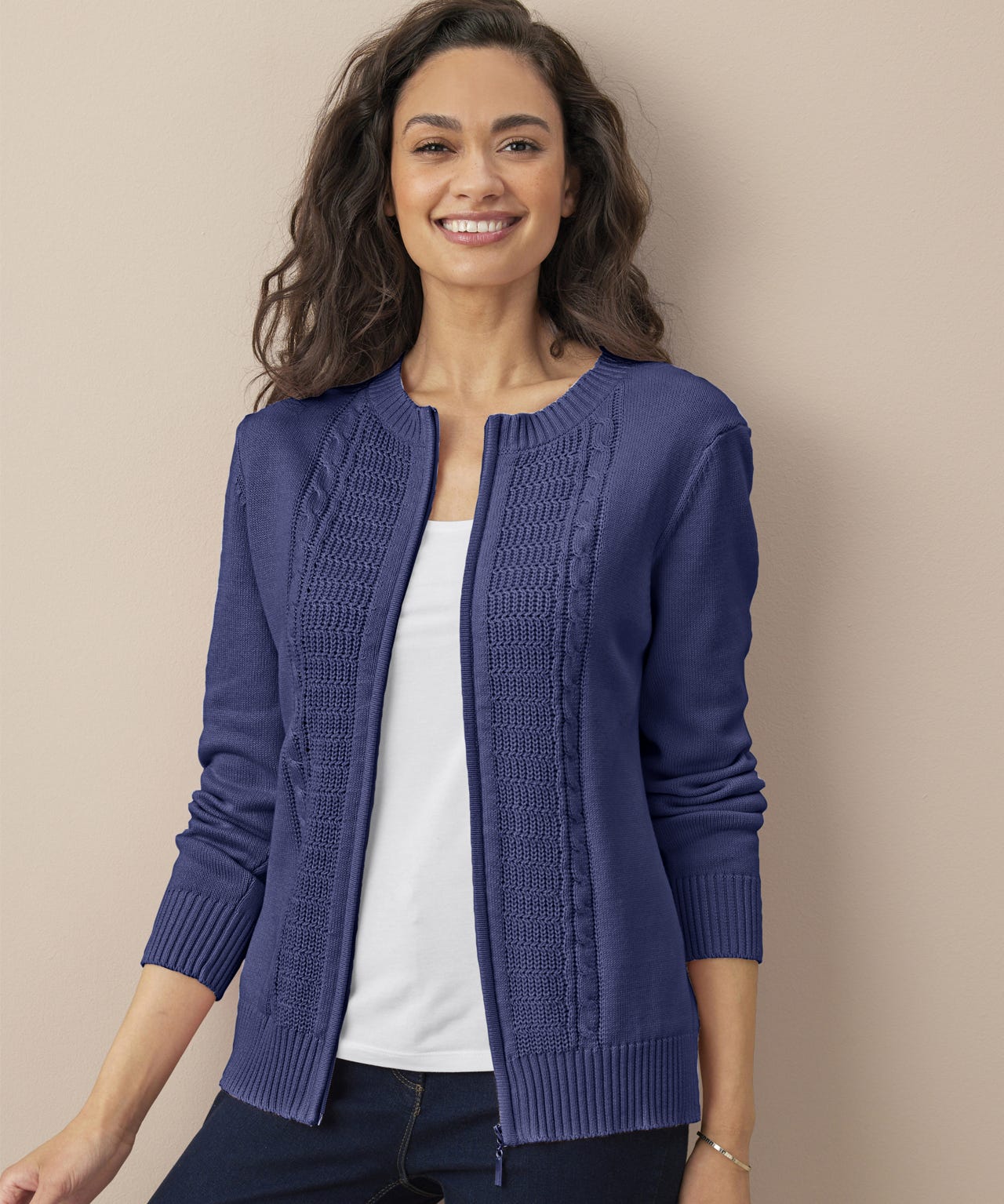 Damart Zip Cardigan from Damart