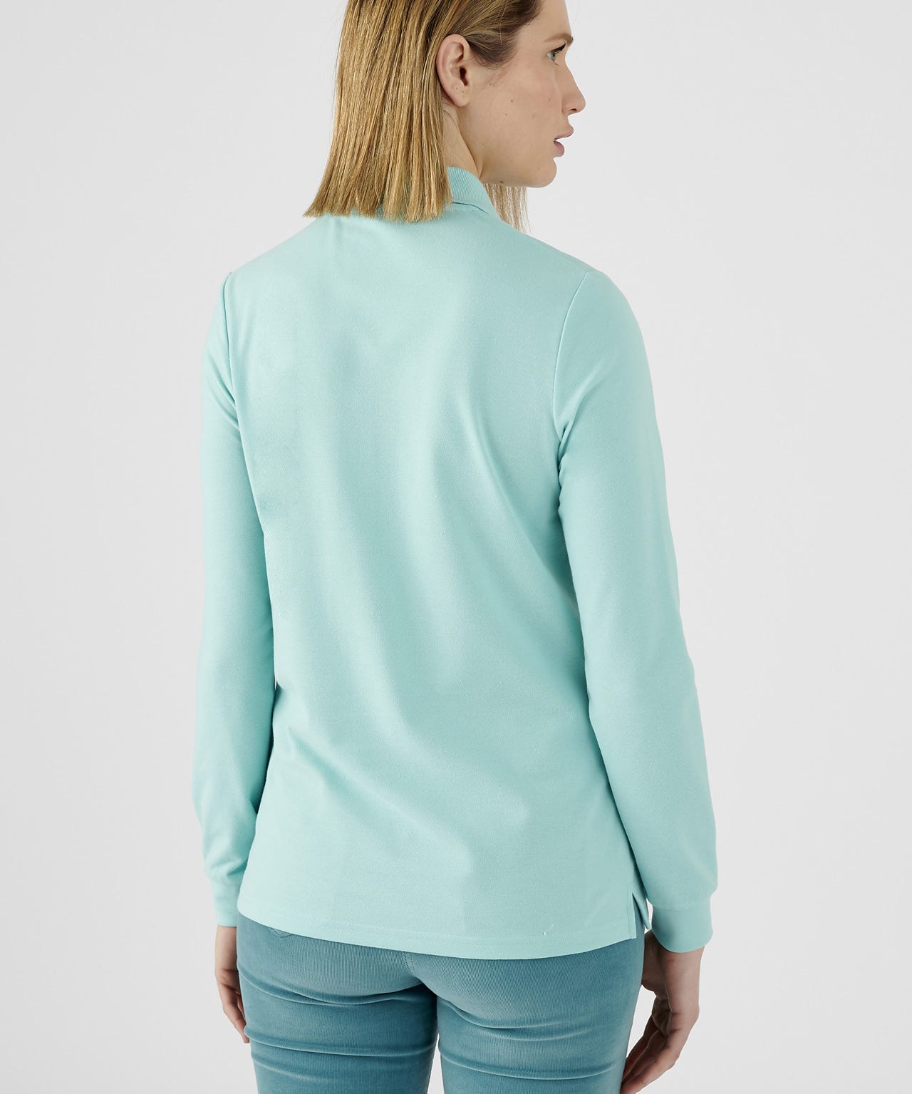 Long Sleeved Piqué Polo