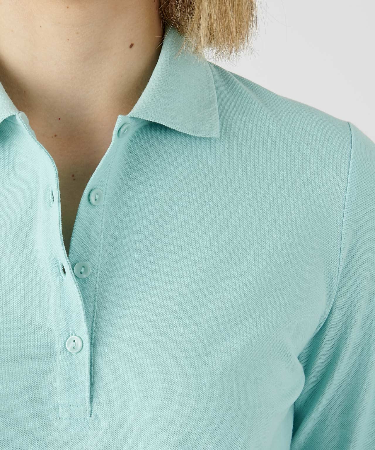 Long Sleeved Piqué Polo