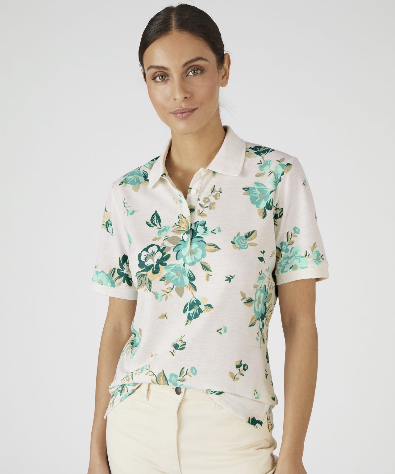 Short Sleeved Piqué Polo