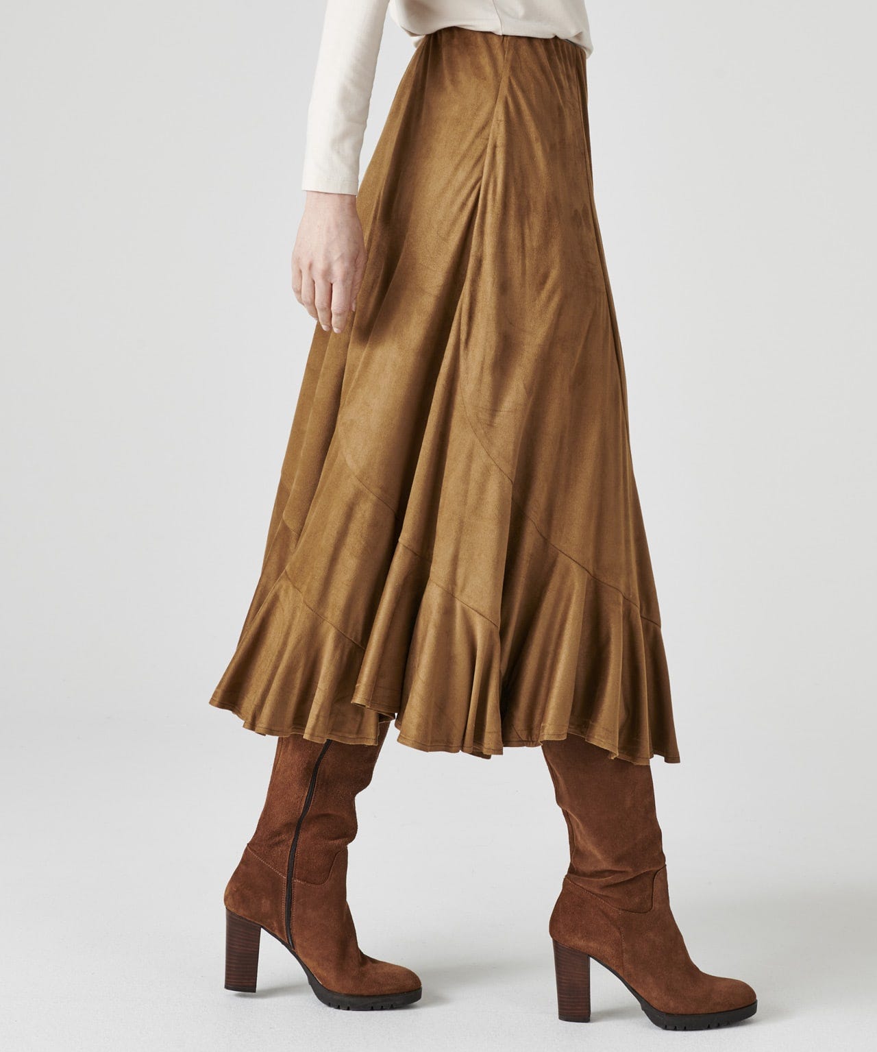 Suedette Skirt