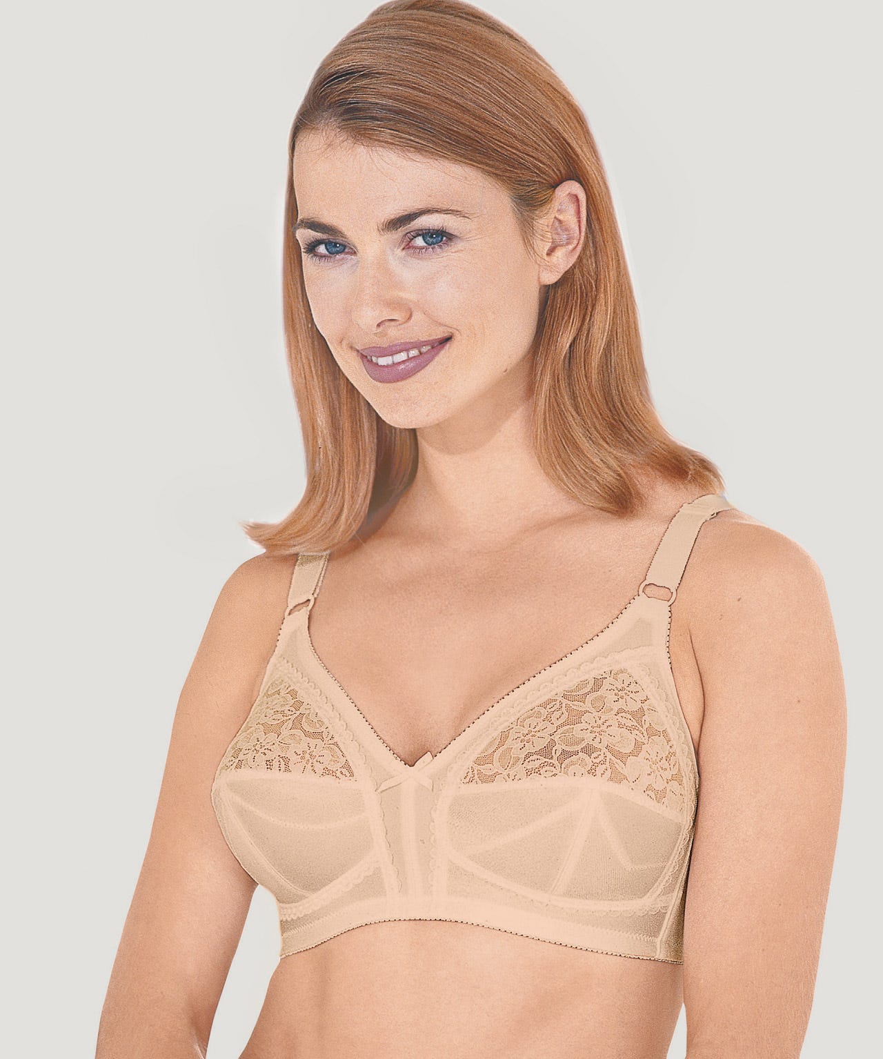 Pack of 2 Non-wired Lace Bras