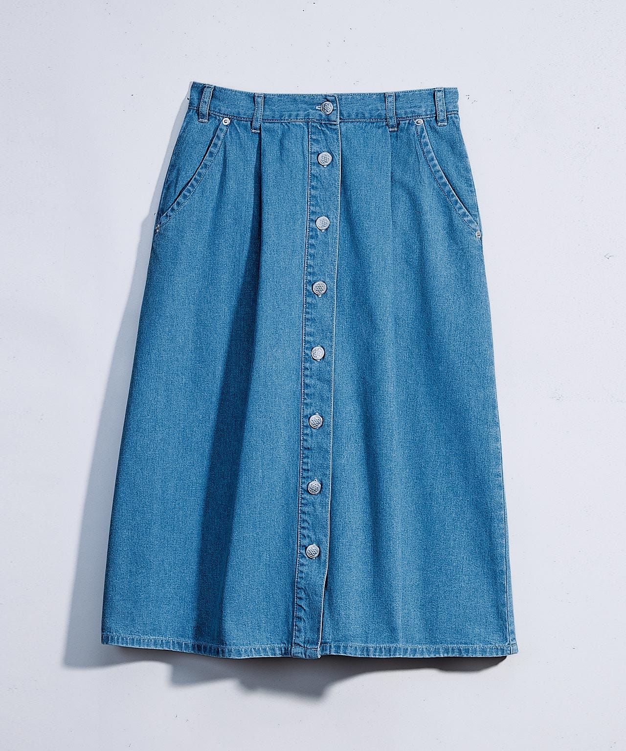 Button-through Skirt