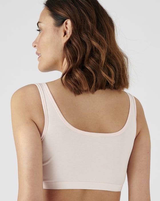 Pack of 2 Cotton Rich Bra Tops
