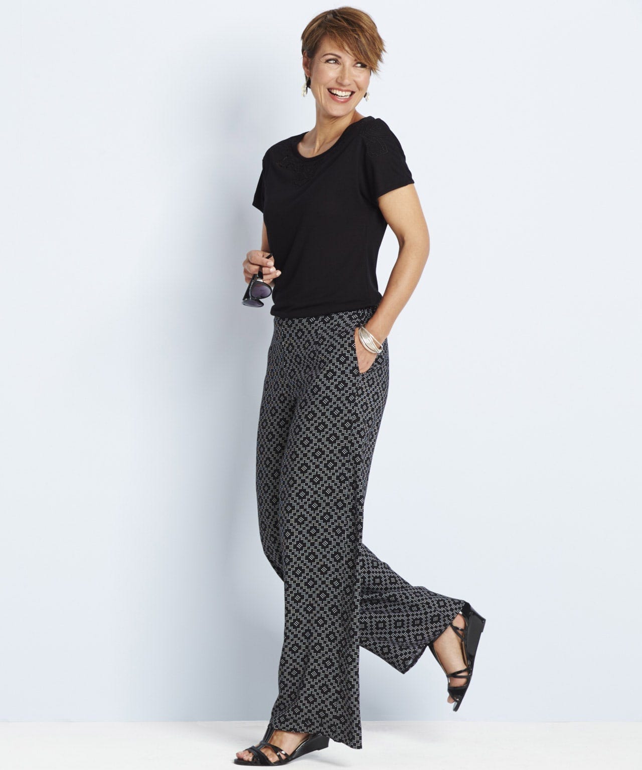 Printed Trousers