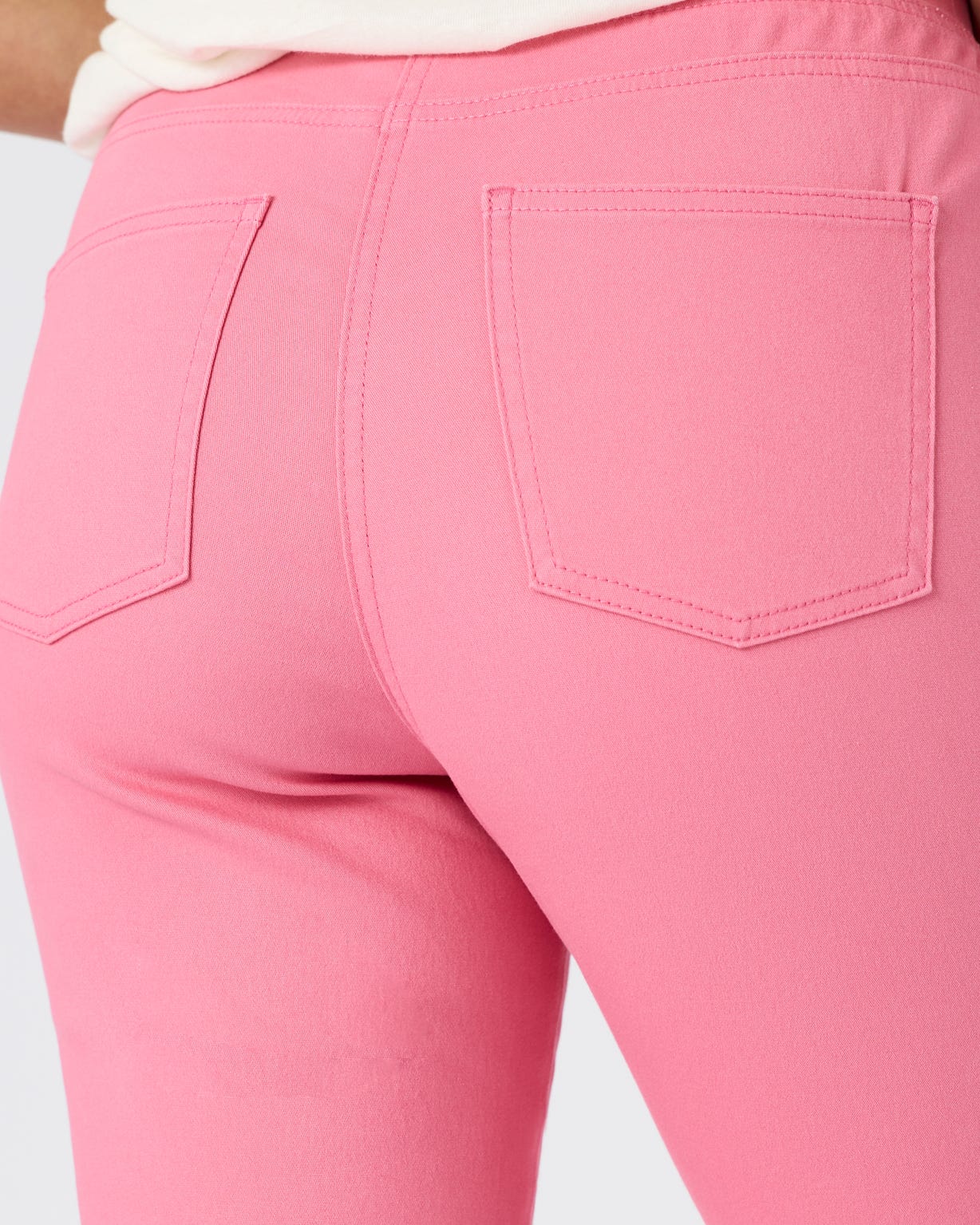 Pull-on Crop Trousers