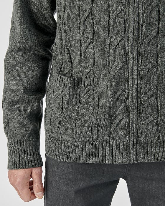 Zipped Cardigan