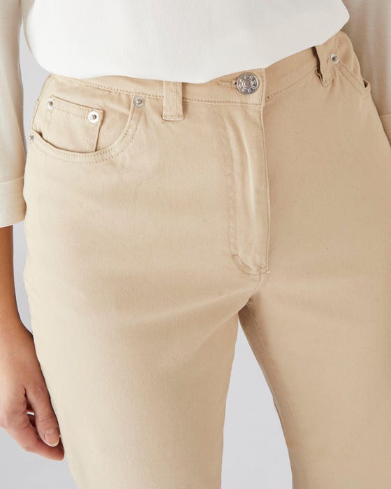 Cotton Stretch Trousers