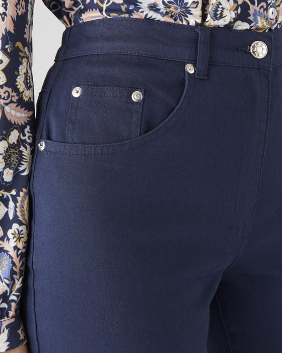 Cotton Stretch Trousers