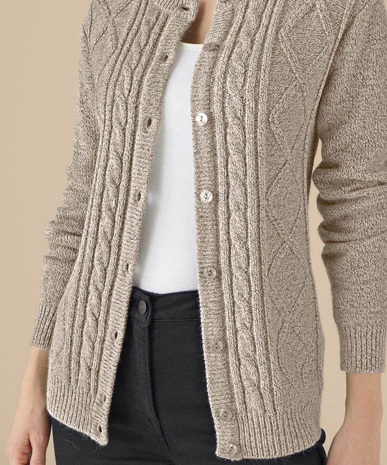 Cable Knit Cardigan