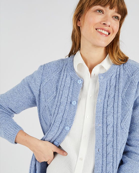 Cable Knit Cardigan