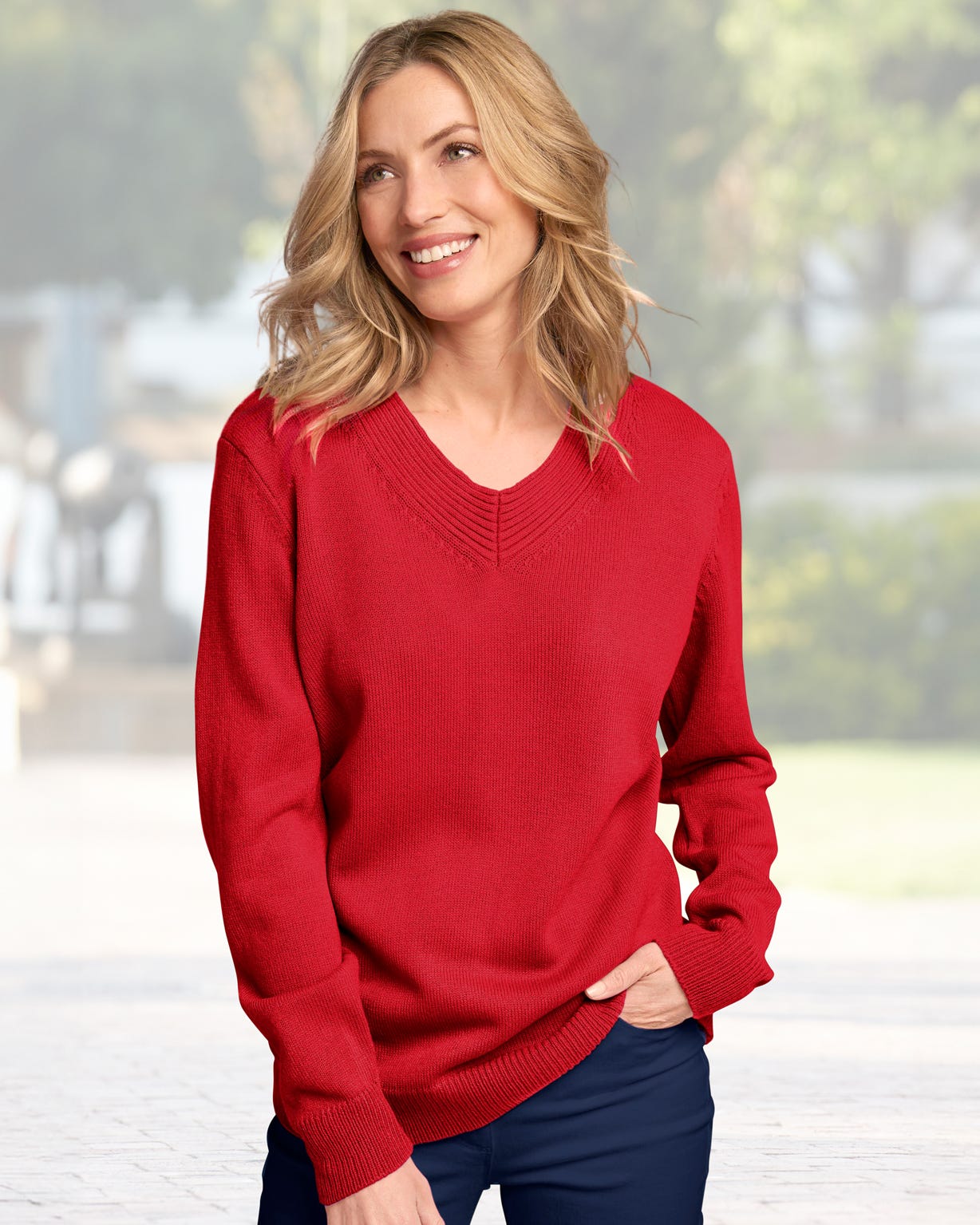 V-Neck Jumper