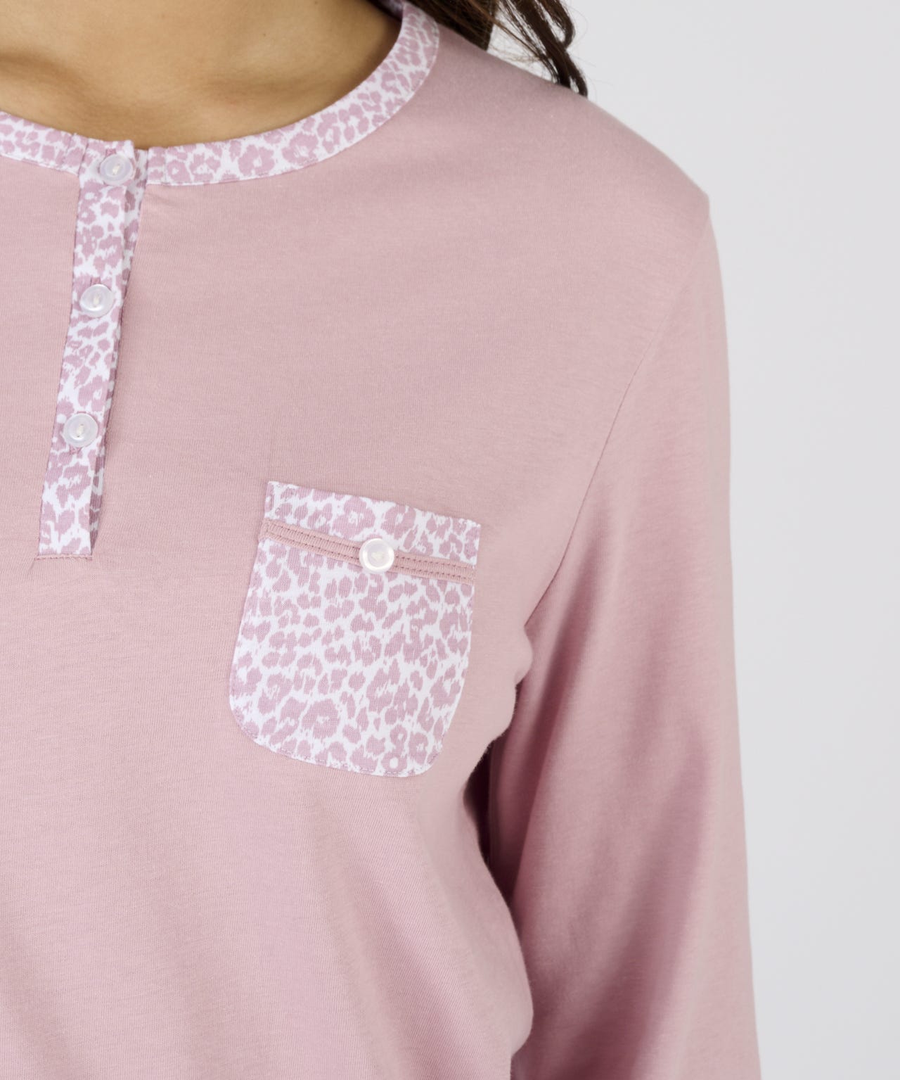 Long Sleeve Cotton Jersey Pyjamas
