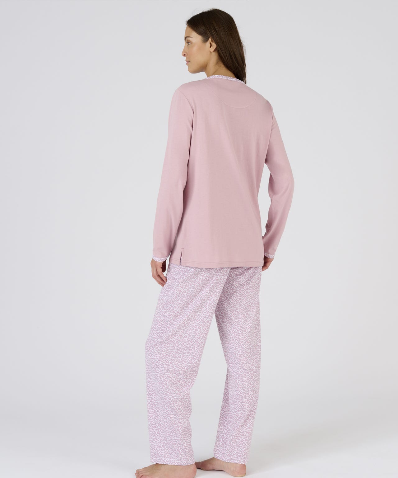 Long Sleeve Cotton Jersey Pyjamas