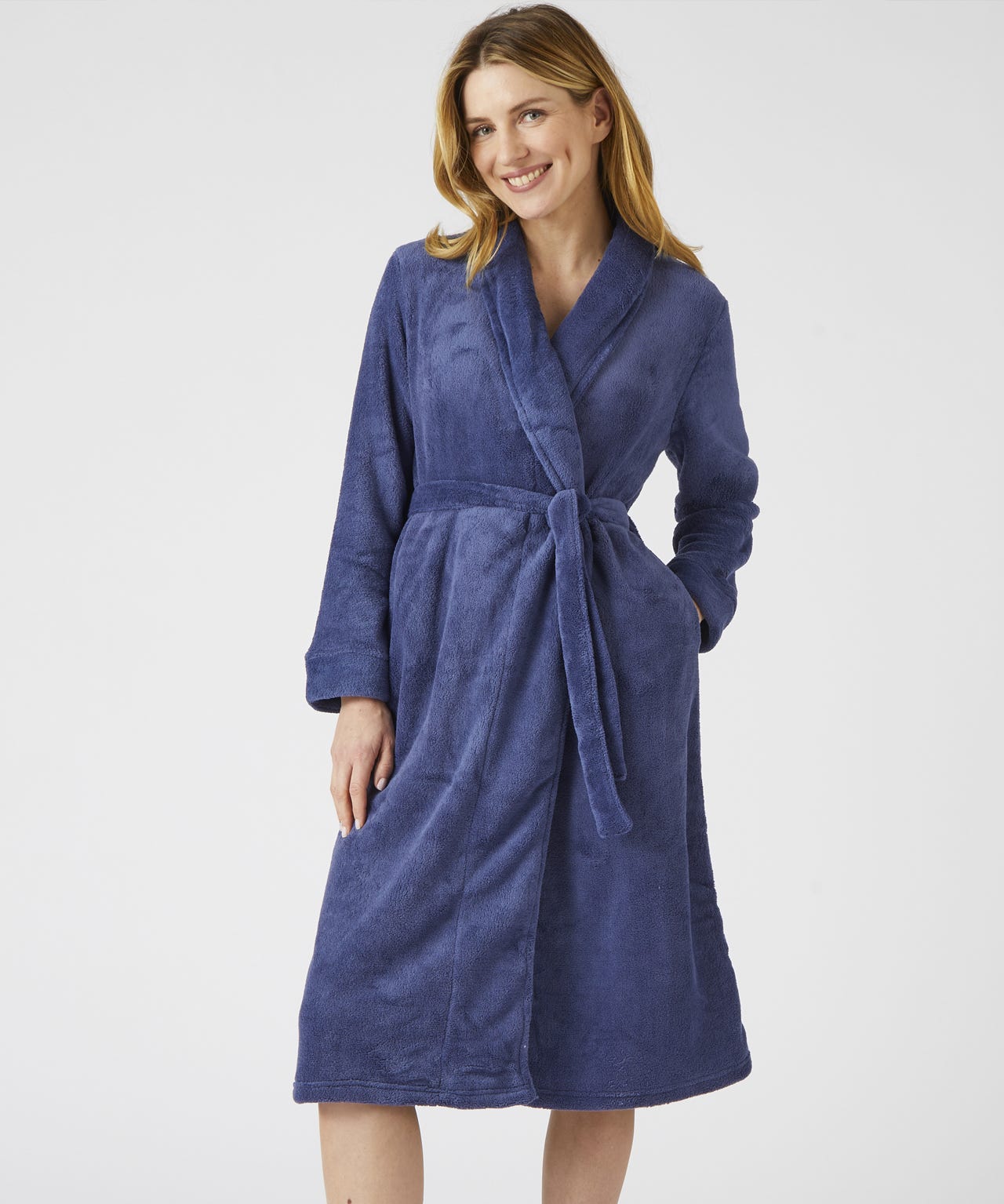 Thermolactyl Fleece Wrap Gown 