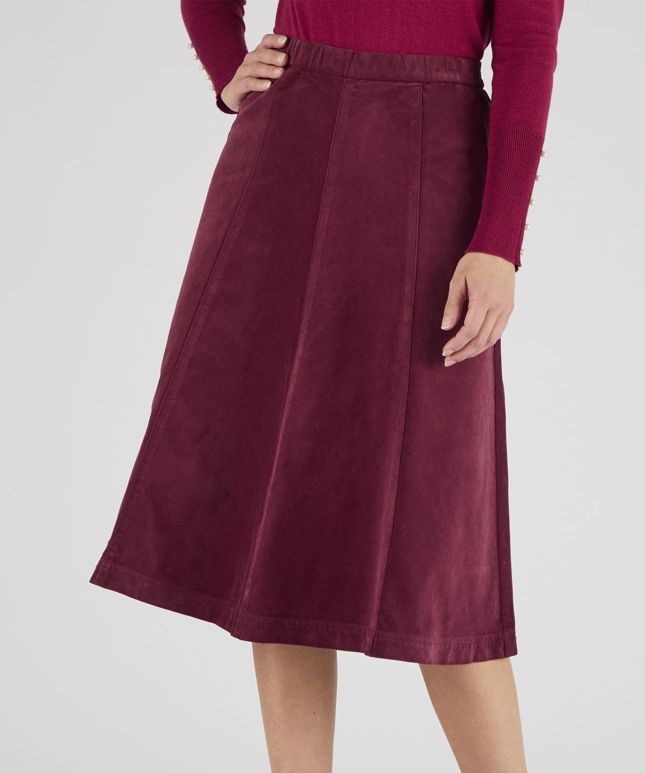 Cord Skirt