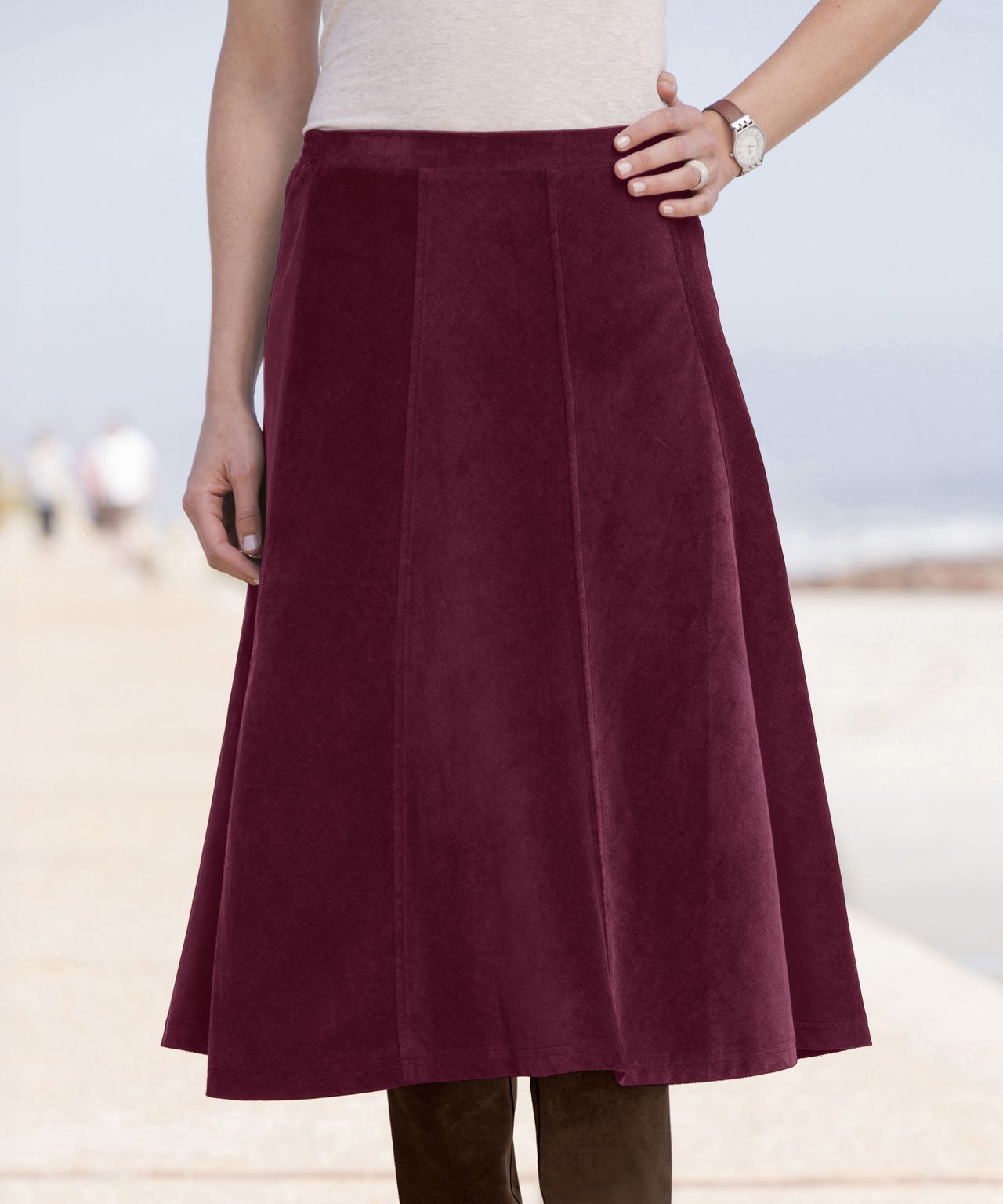 Cord Skirt