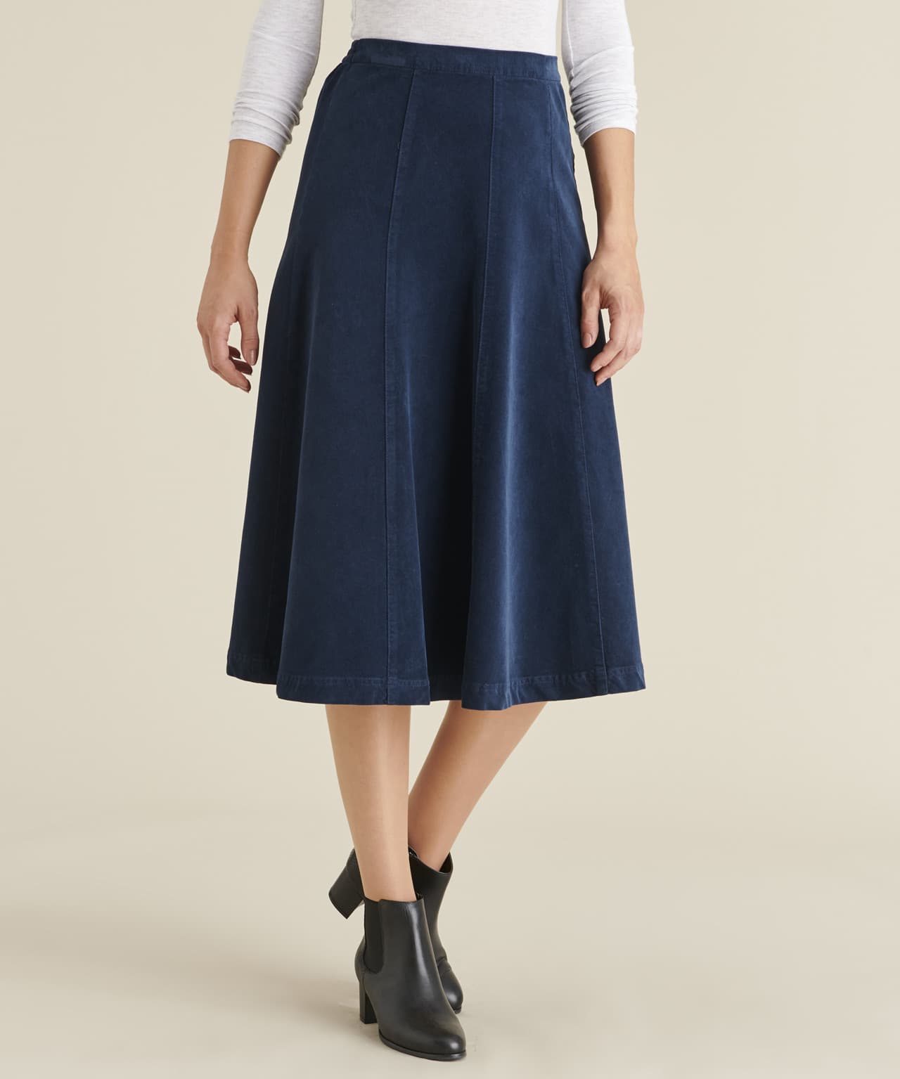 Cord Skirt