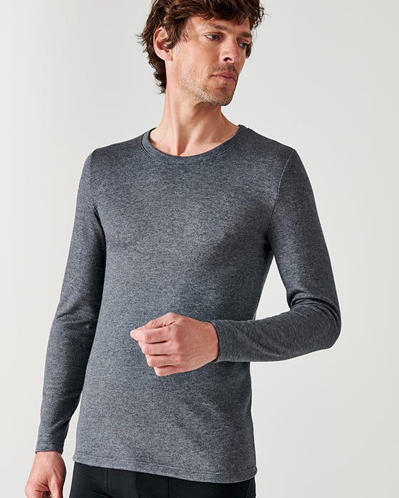 Thermal Medium Warmth Double face Long Sleeve Vest