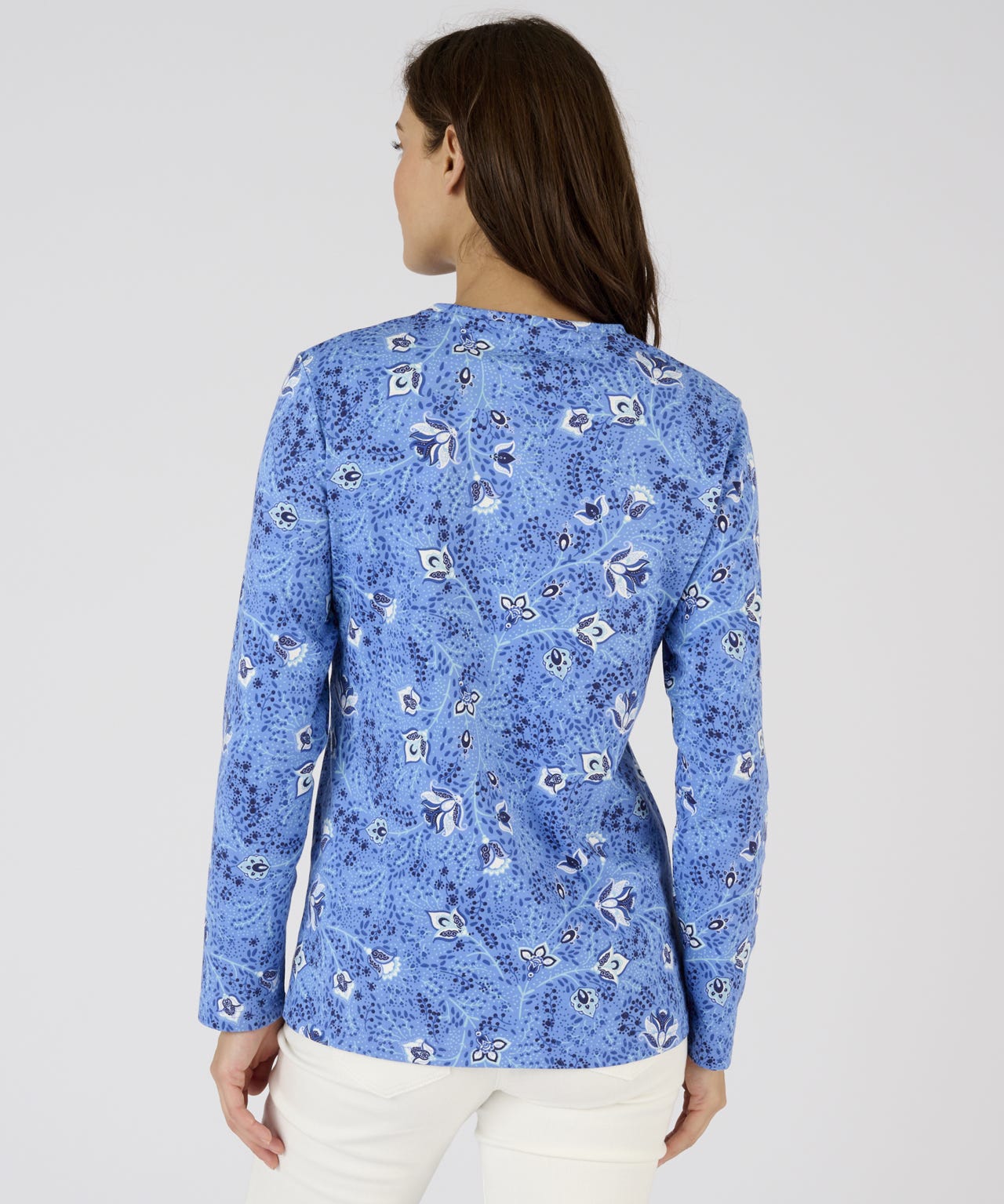 Printed Mock 2-in-1 Top