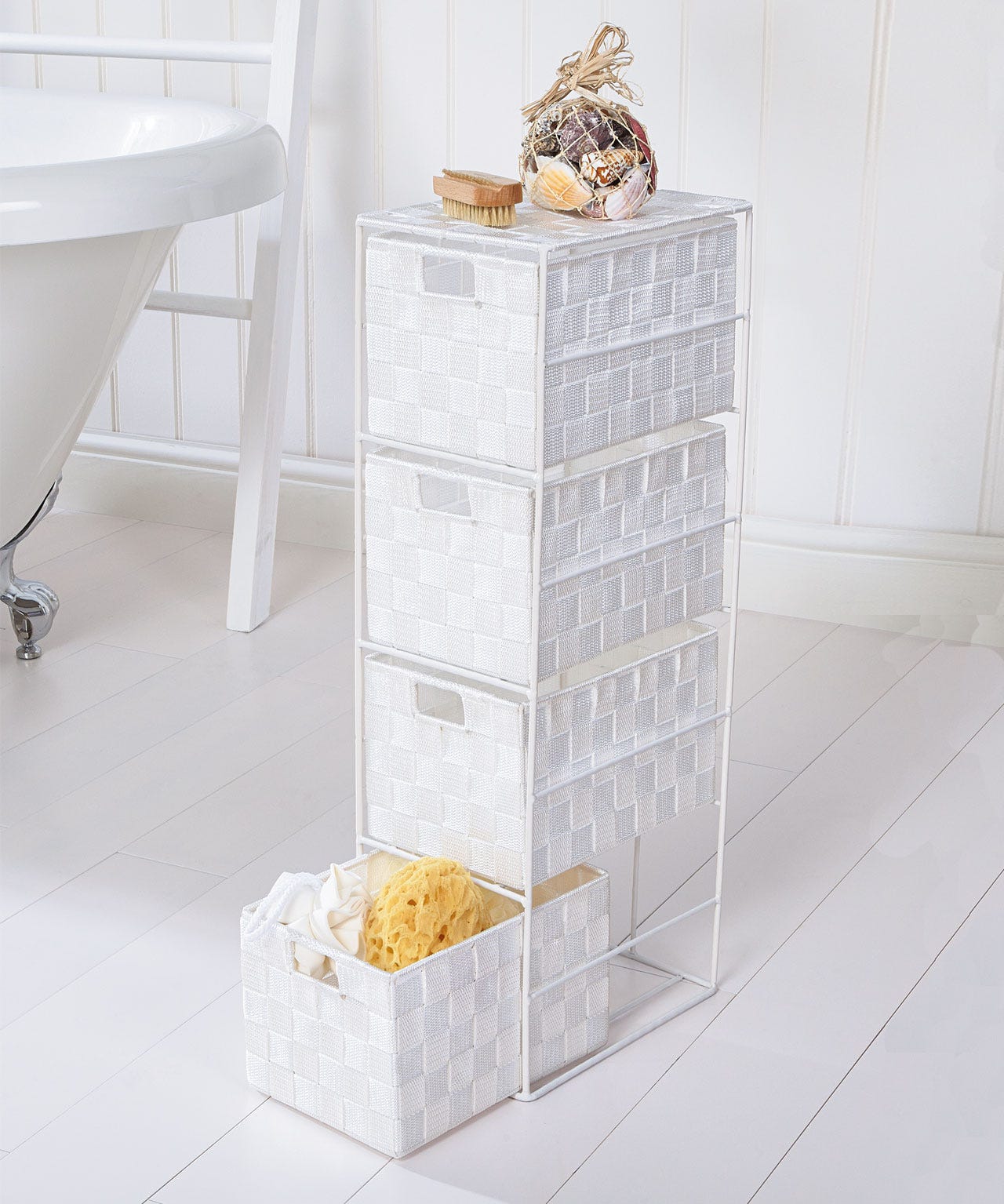 Damart Madrid 4-Drawer Tower