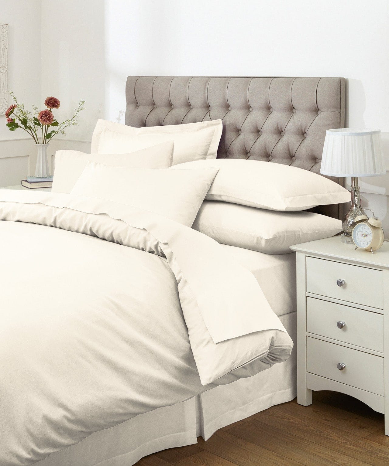 Easy-care Plain Dye Duvet Cover