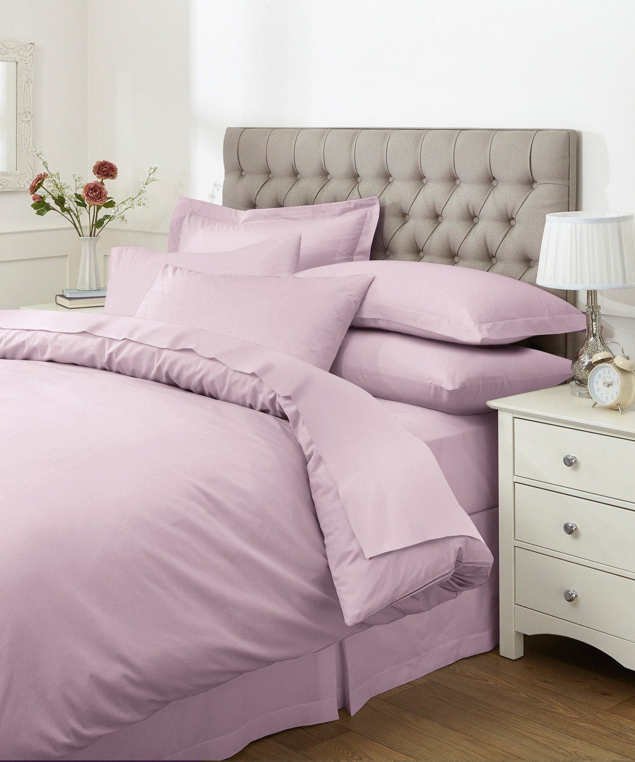 Easy-care Plain Dye Duvet Cover