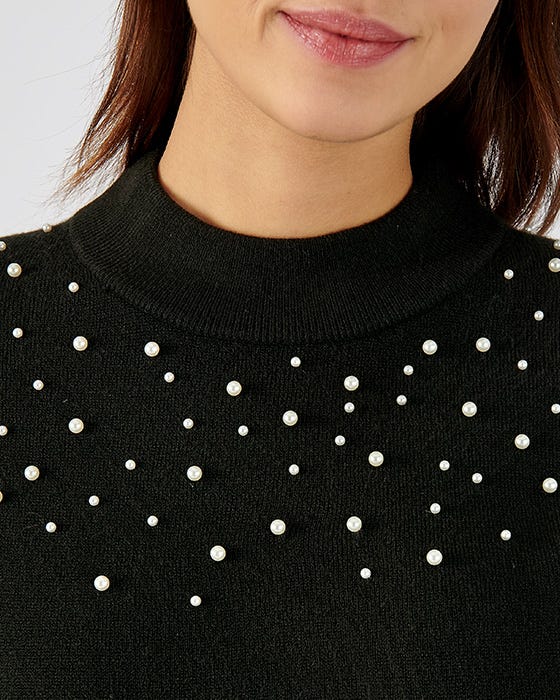Jumper with Pearls