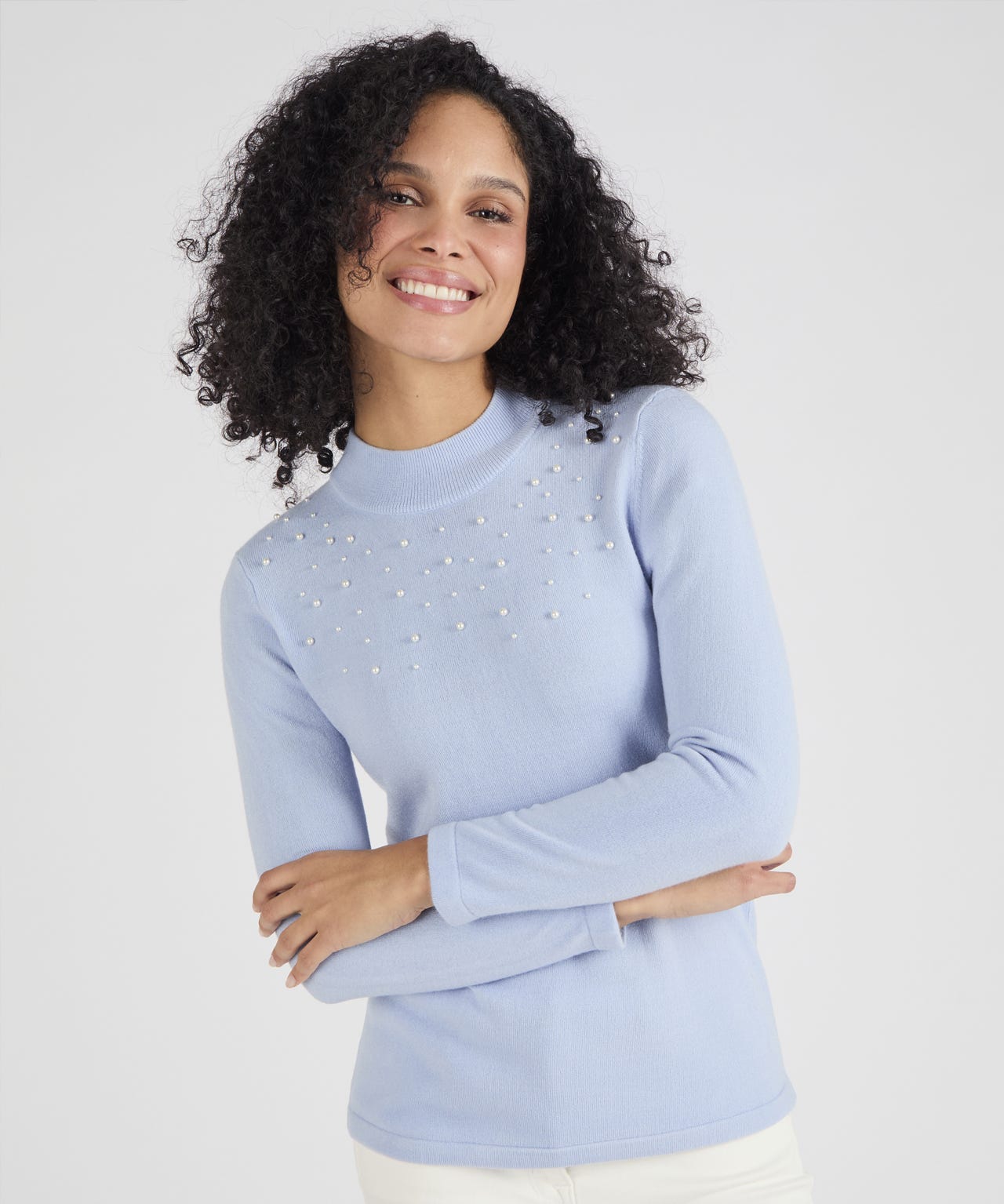 Jumper with Pearls