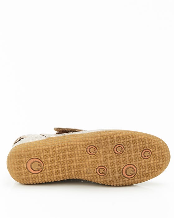 Cushion-walk Touch-fasten Strap Shoe