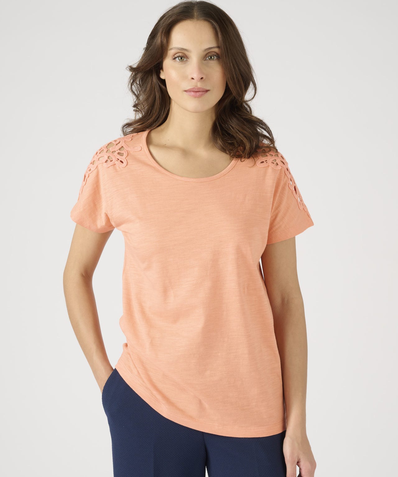 Lace Detail T-shirt