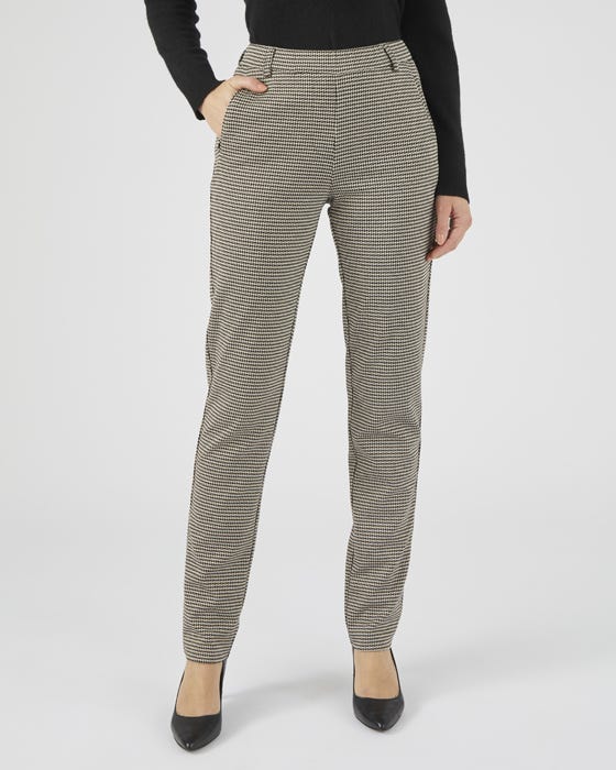 Secret Stretch Ponte Tapered Leg Trousers