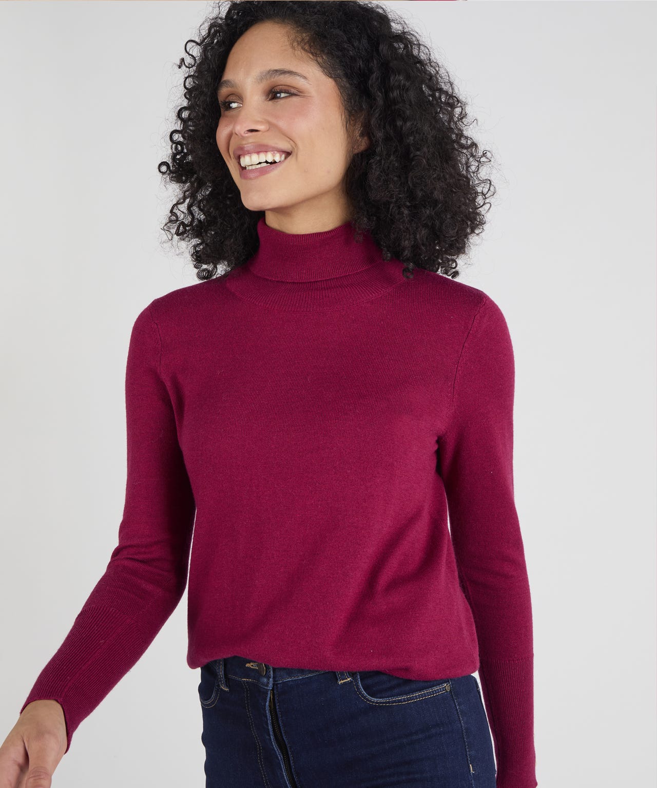 Skin Soft Button Sweater