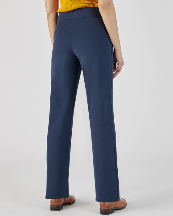 Secret Stretch Pull on wide leg Trouser