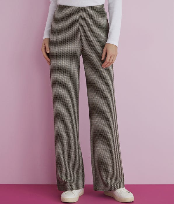 Secret Stretch Ponte Wide-leg Trousers