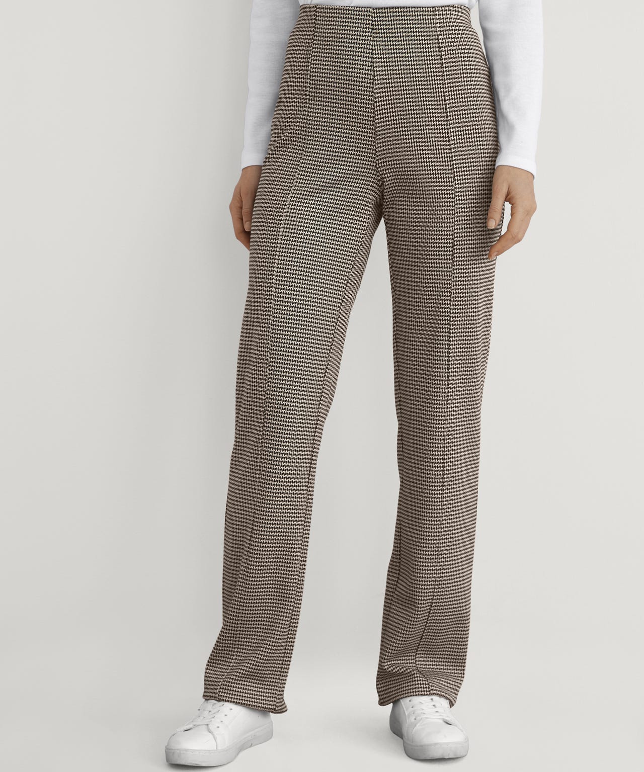 Secret Stretch Ponte Straight-Leg Trousers