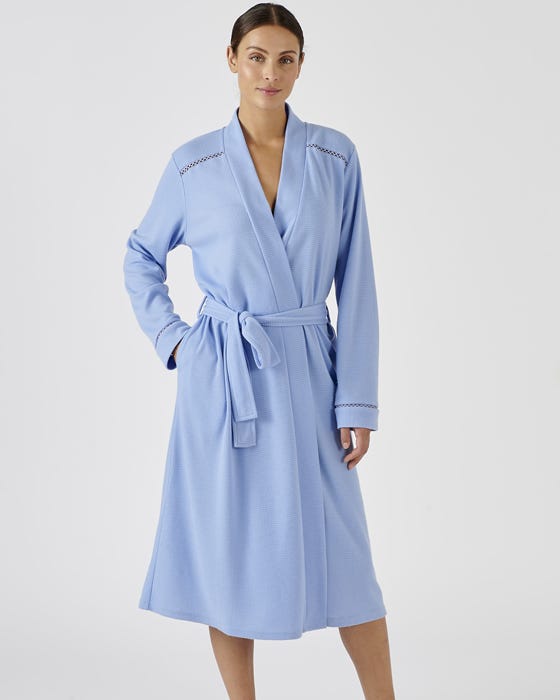 Belted Jersey Dressing Gown