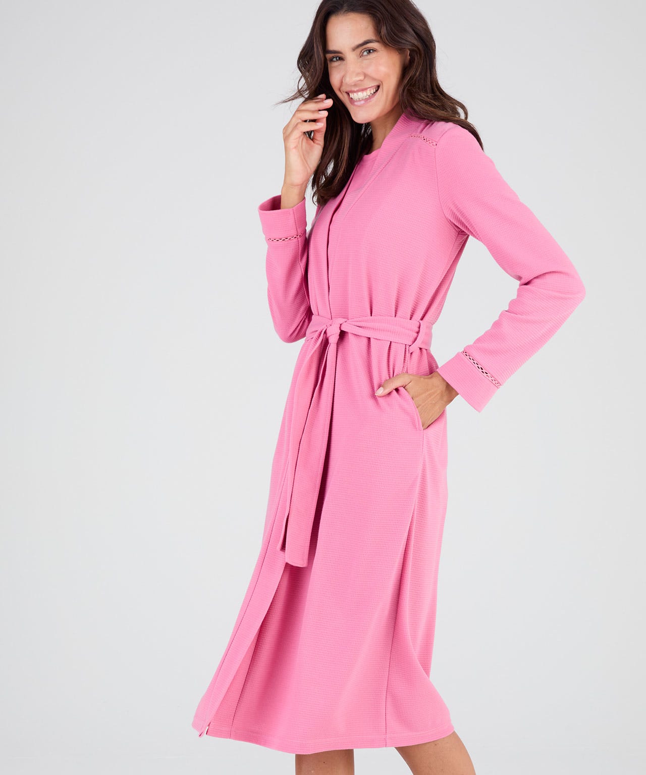 Belted Jersey Dressing Gown