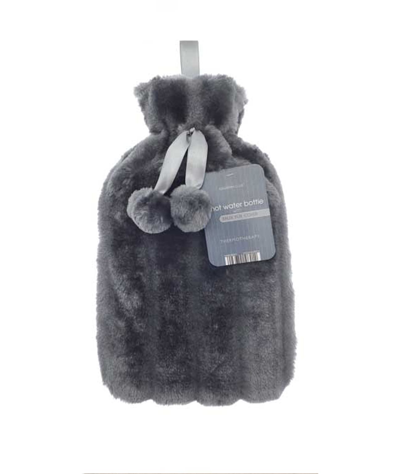 Soft Faux-Fur Hot Water Bottle and Cover