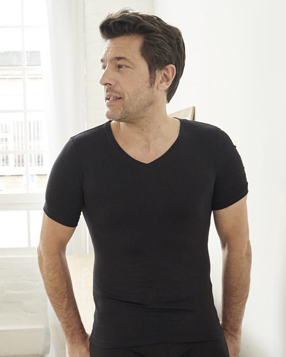 Damart Thermal Soft Warmth Short Sleeved T-shirt from Damart