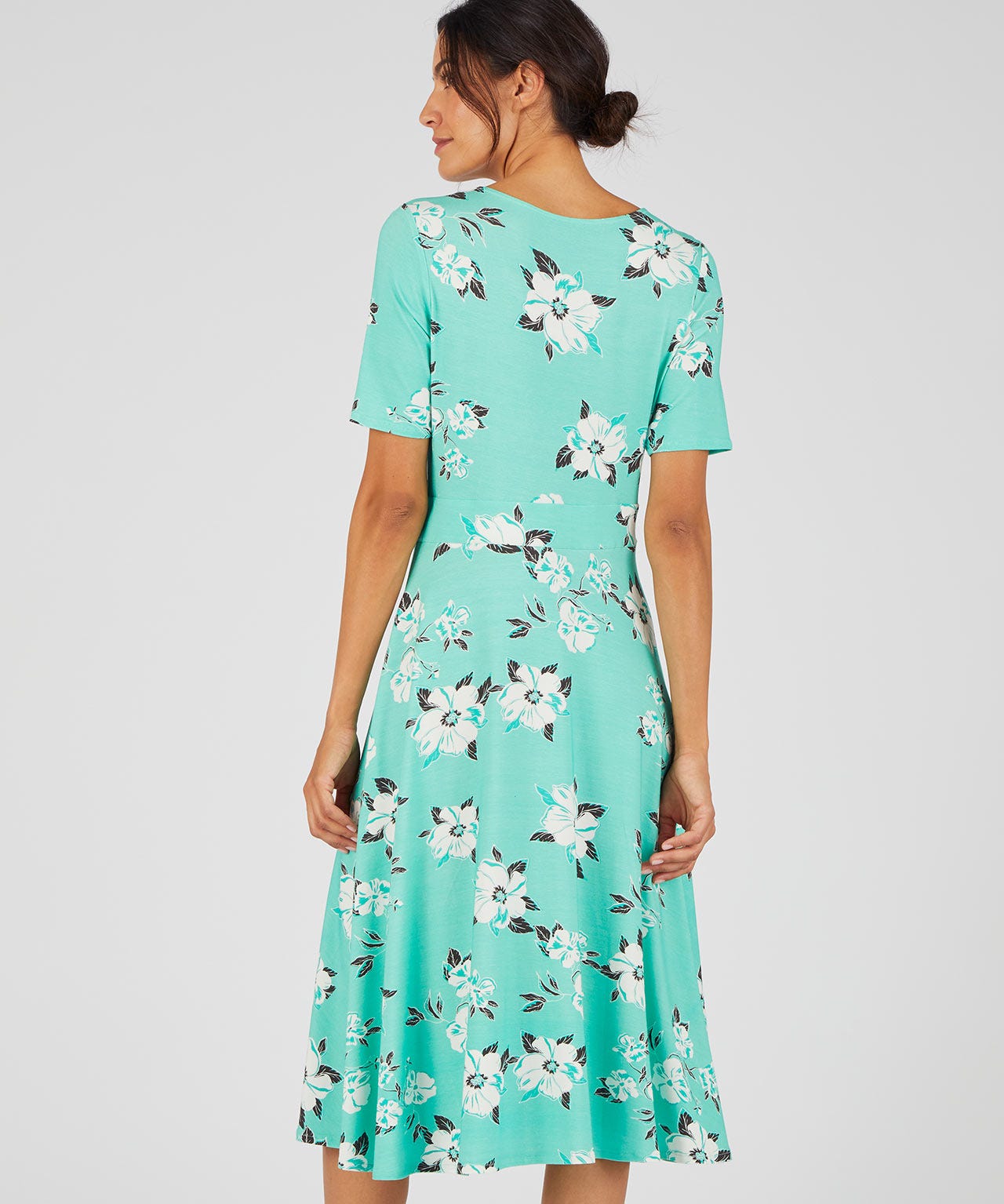 Floral Flared Dress