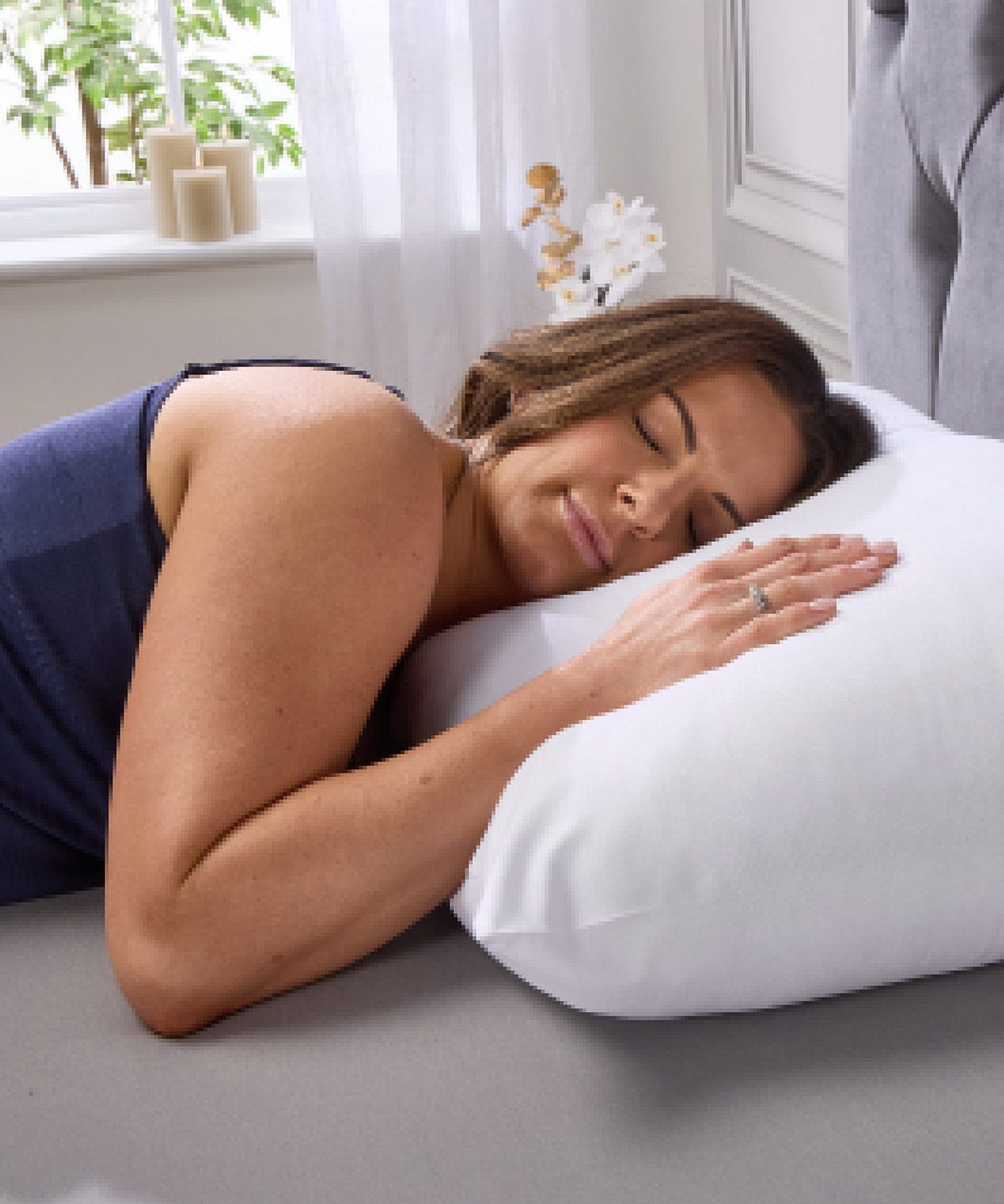 Pack of 2 Soft & Washable Downland pillows