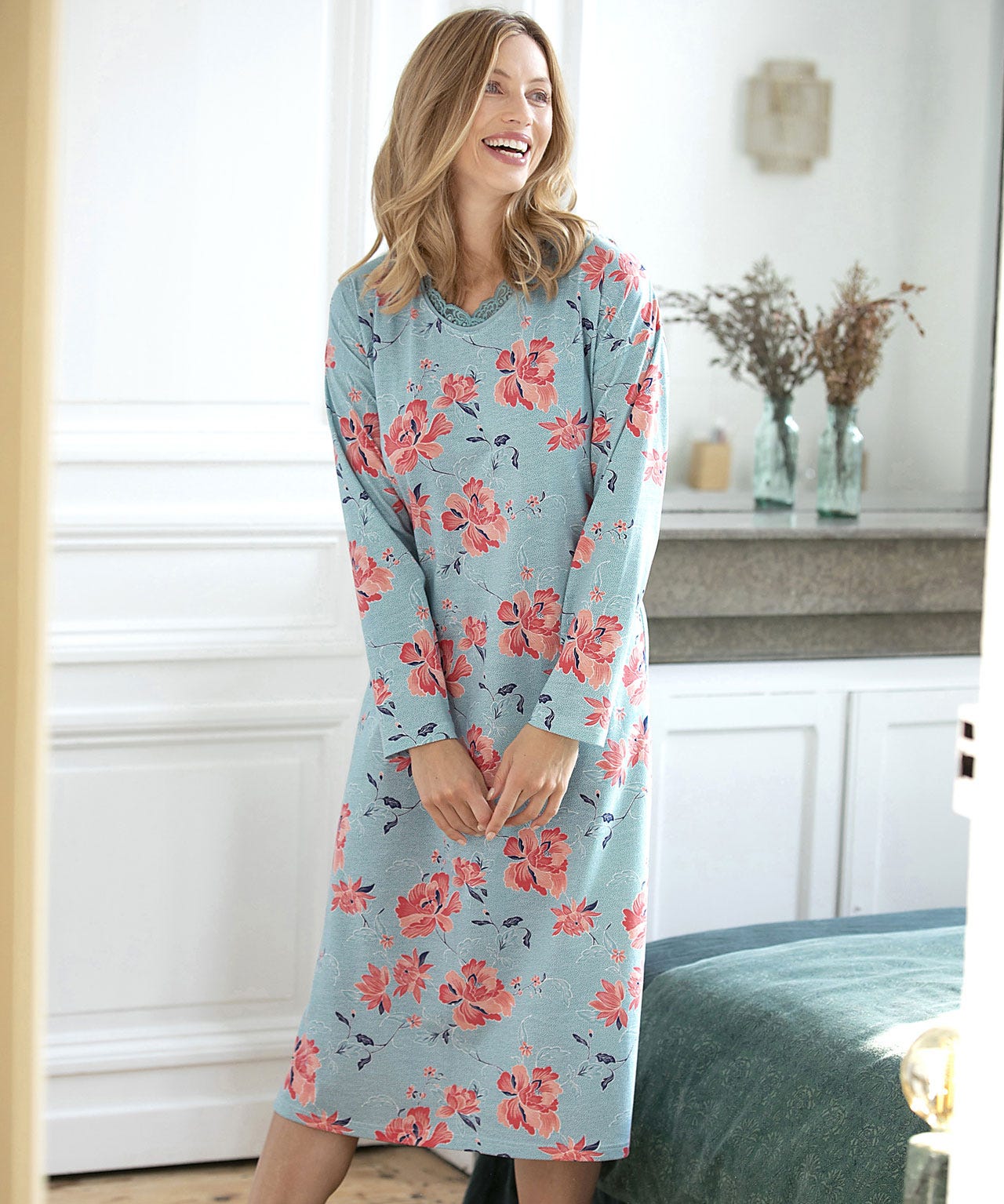 Long Sleeved Nightdress