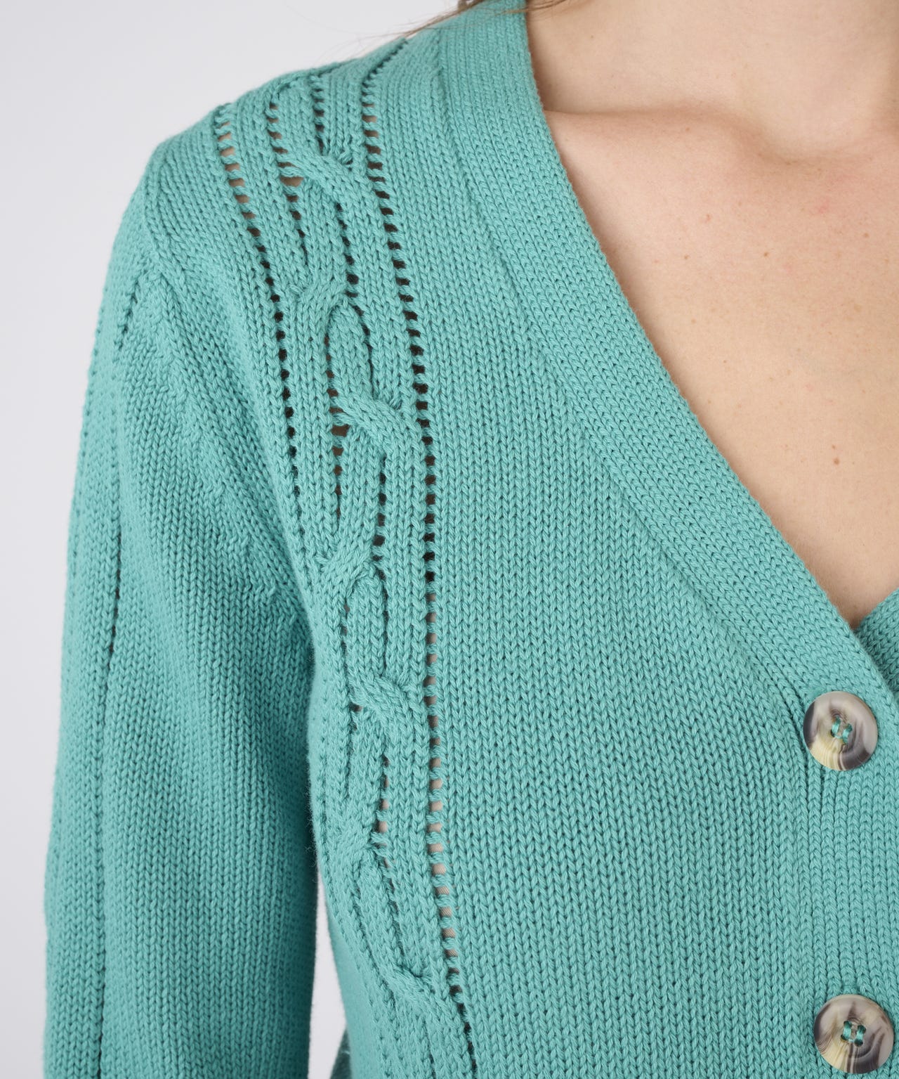 Pointelle Cardigan