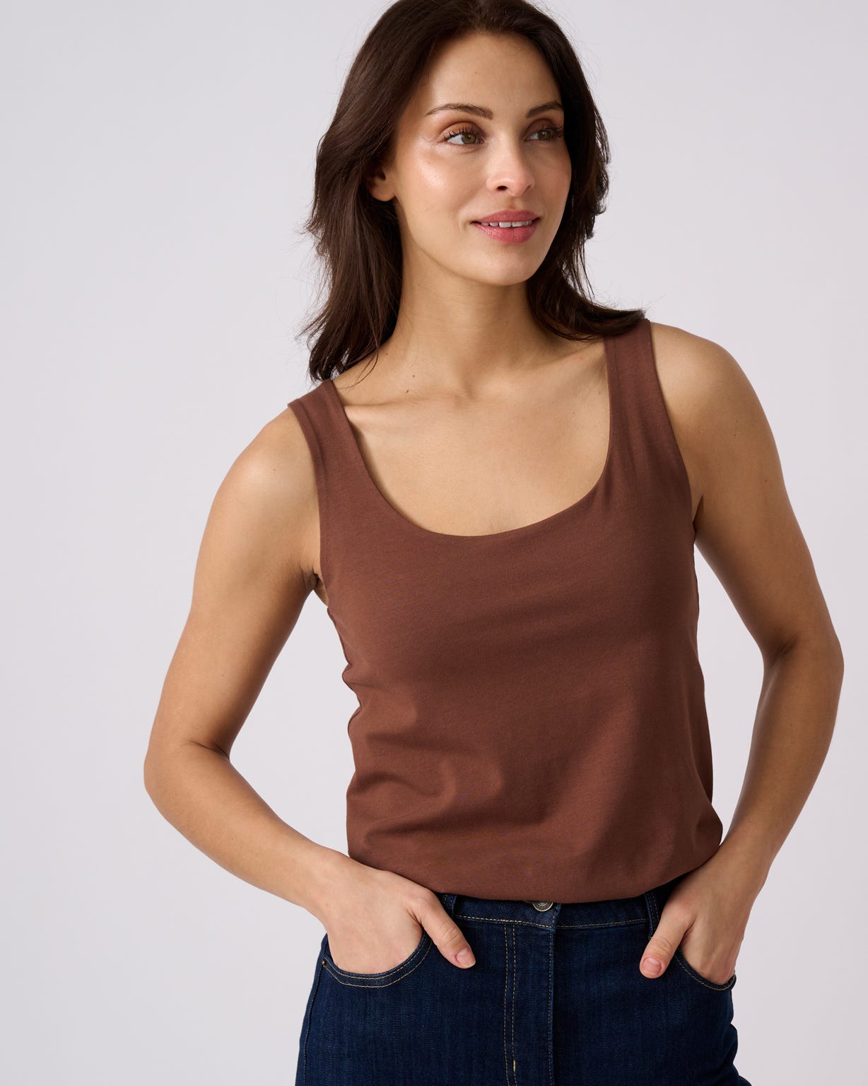 Cotton Rich Hidden Support Vest