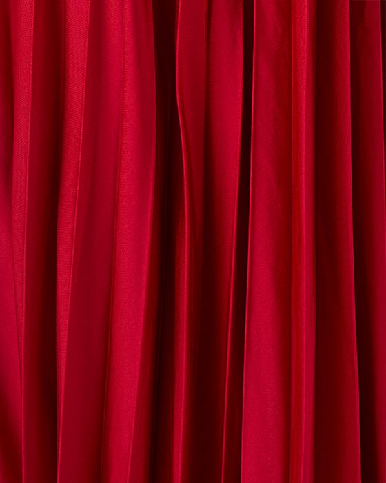 Pleated Jersey Skirt