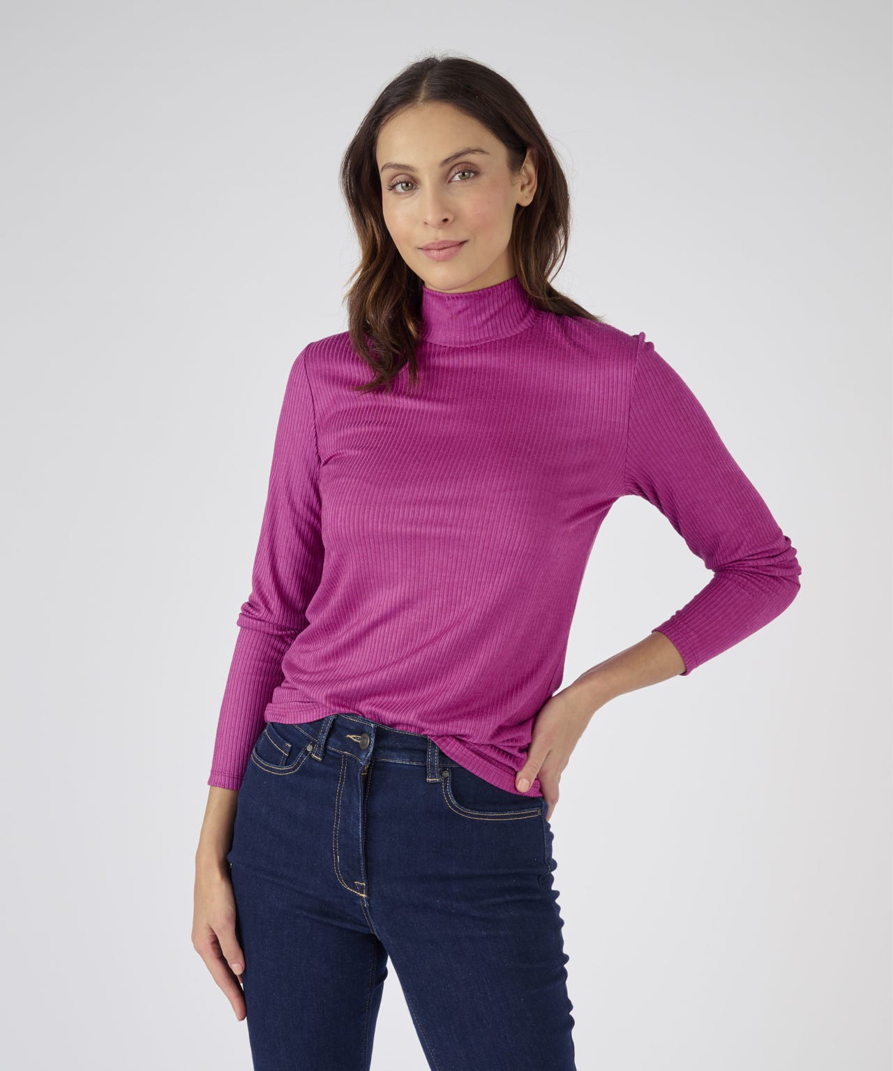 Thermal Long-Sleeved Turtleneck T-Shirt