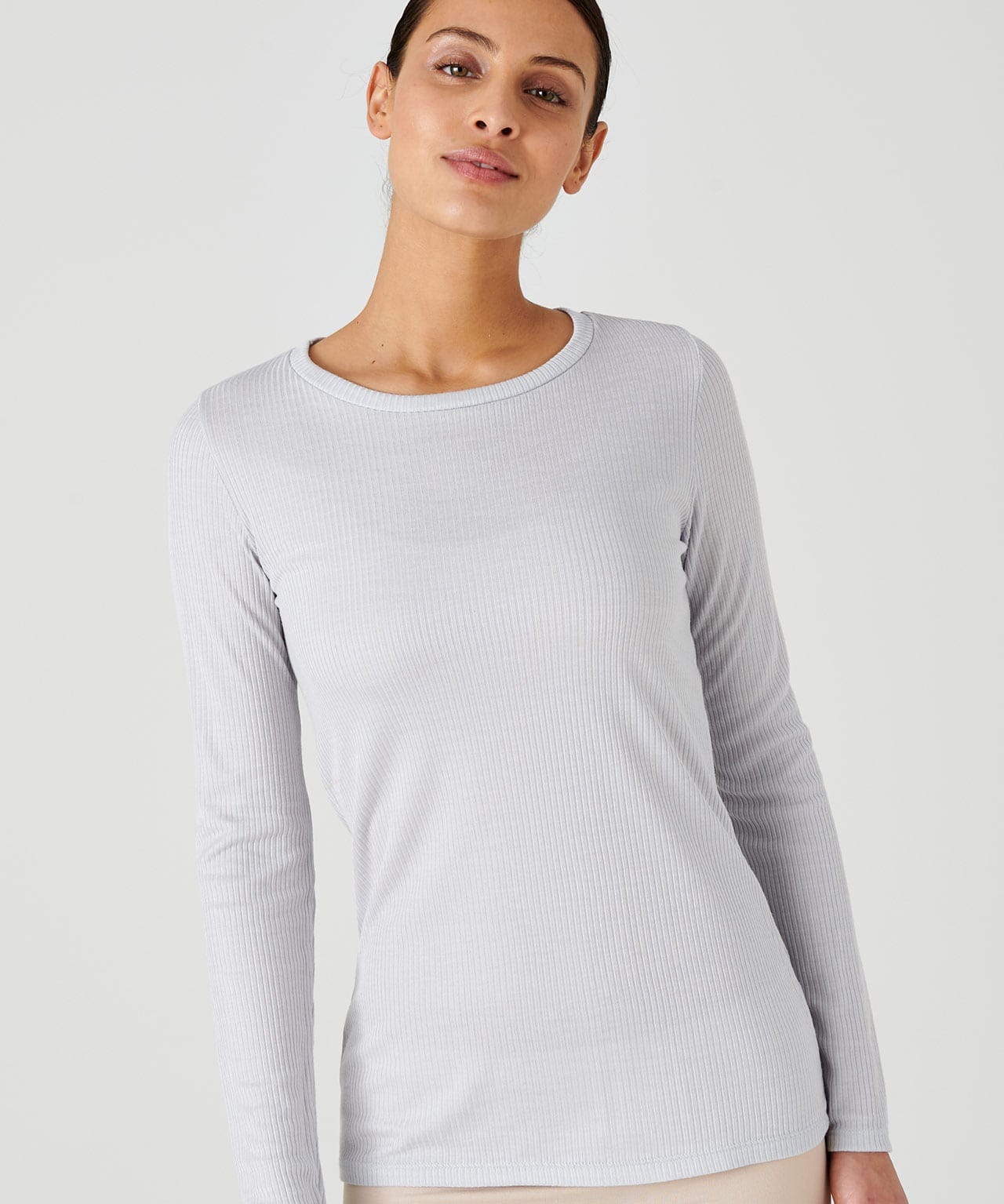 Thermal Long Sleeved Round Neck T-Shirt