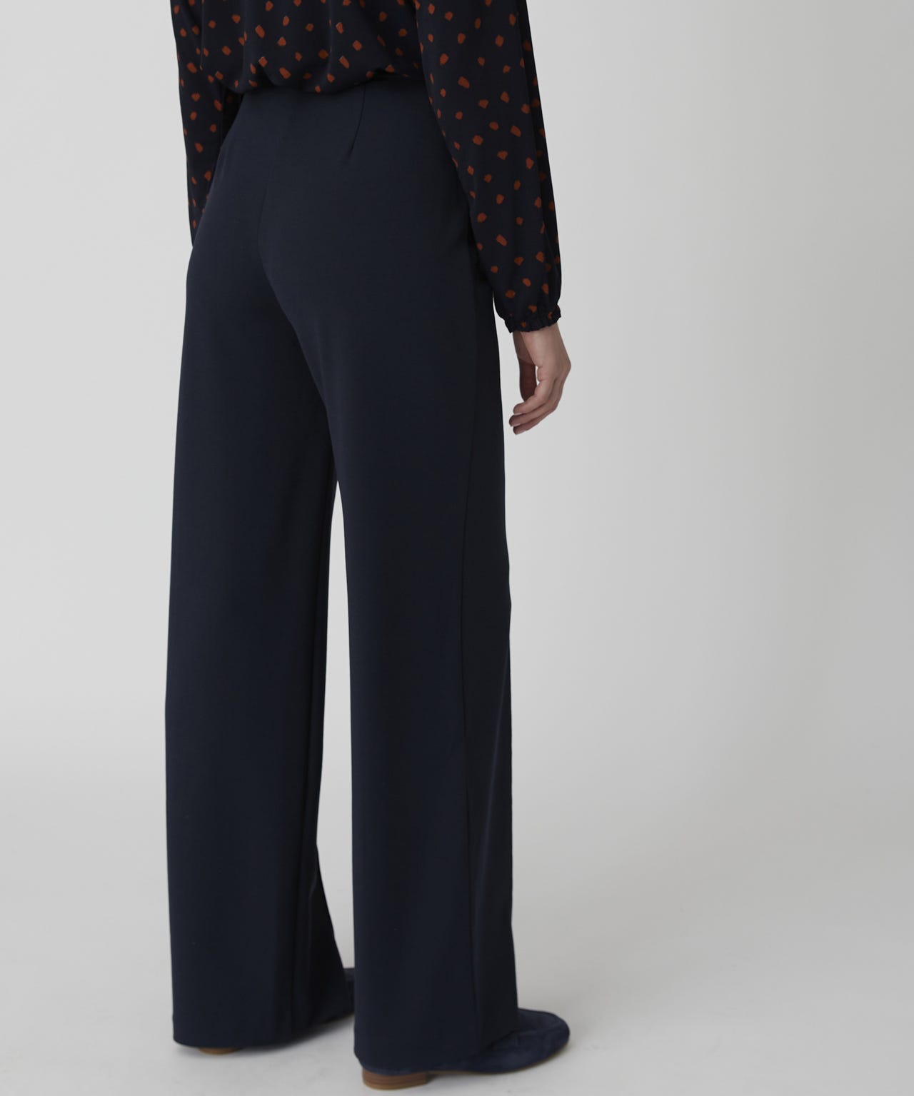Secret Stretch Wide-Leg Comfort Fit Trousers