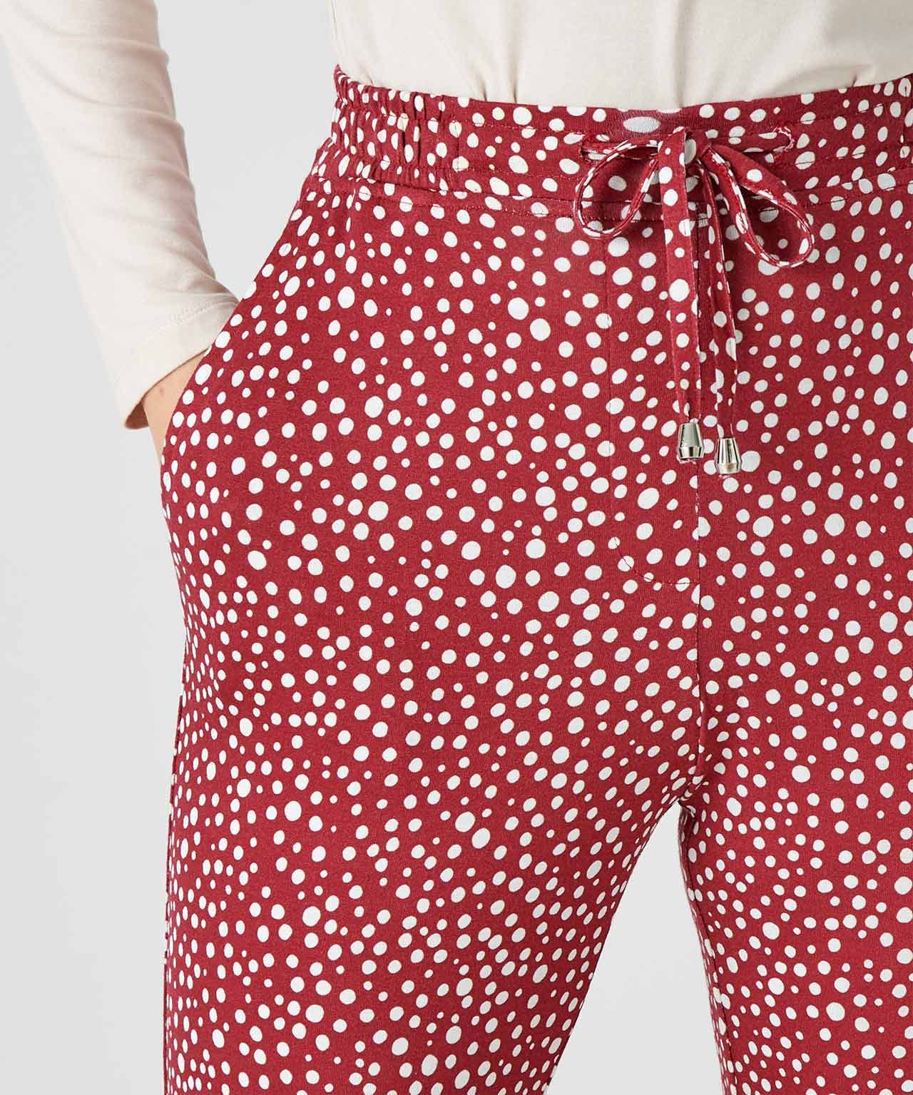 Print Jersey Trousers